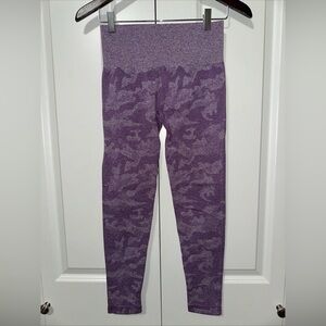 NVGTN Purple Camo Contour Leggings M
